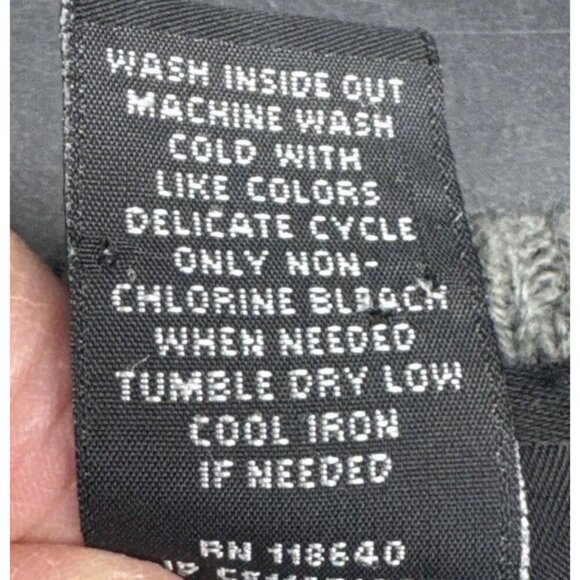 Lane Bryant Women’s Gray Silver Stripe Scoop Neck Sweater Tunic Sz 18/20W - Picture 8 of 10